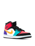 Air Jordan 1 Mid Multicolor — Multicolour — Size US M 11.5 - US W 13 — Side View