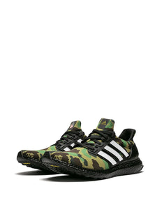 adidas X Bape Ultraboost 1St Camo Green Sneakers — Same as shown — Size US M 8 - US W 9.5 — Top View