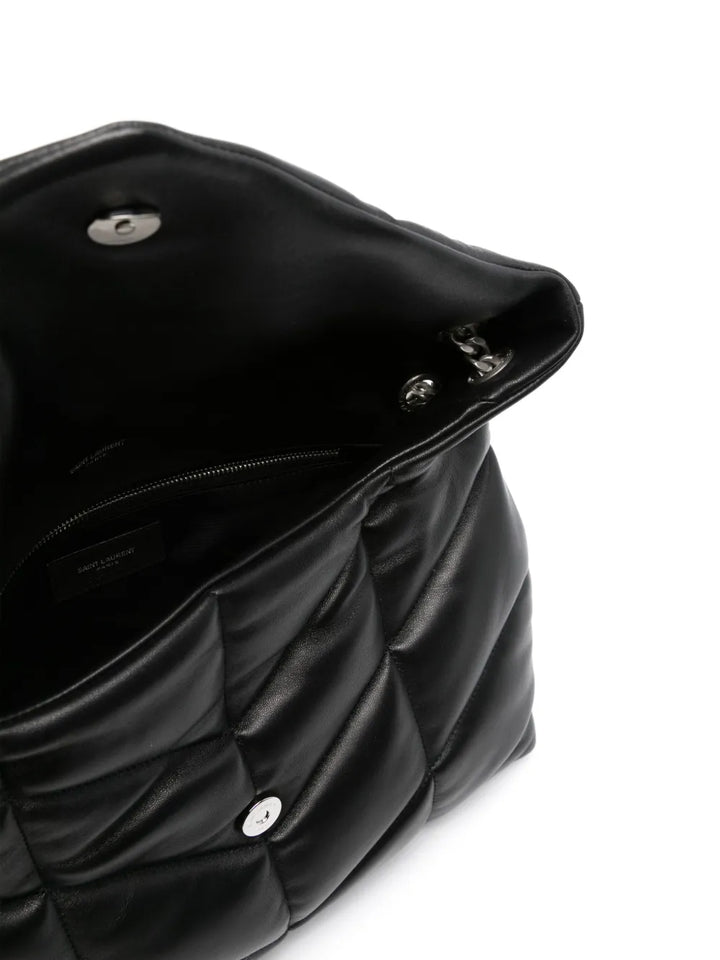 Saint Laurent Medium Loulou Leather Shoulder Bag — Same as shown — Size One Size — Detail View