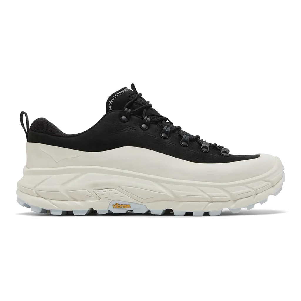 Hoka TOR Summit 2 HC — Snow White - Black — Size D — Width 11.5 M / 12.5 W — Front View