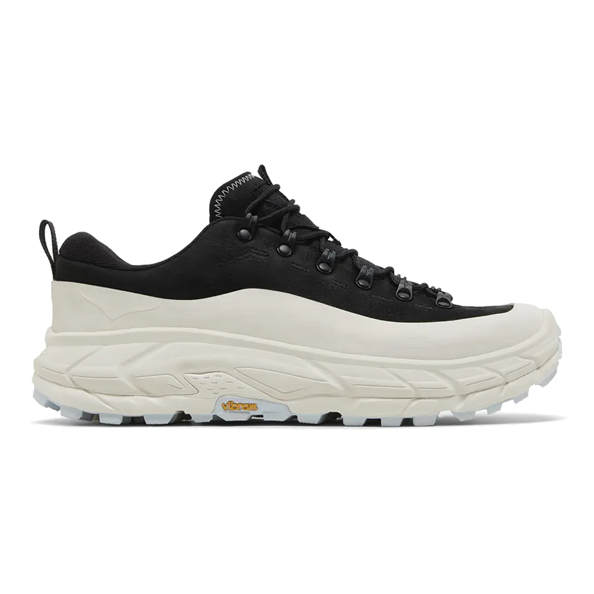 Hoka TOR Summit 2 HC — Snow White - Black — Size D — Width 11.5 M / 12.5 W — Front View
