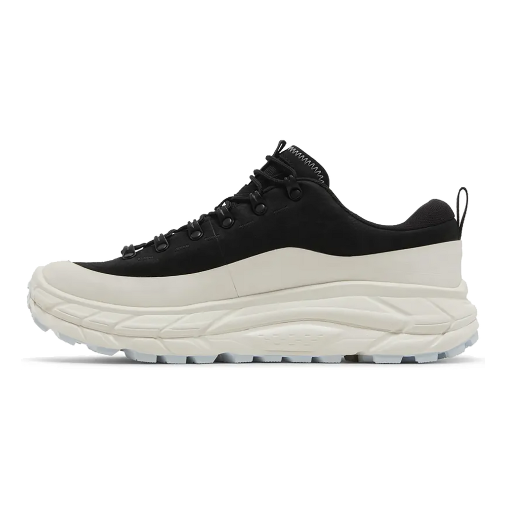 Hoka TOR Summit 2 HC — Snow White - Black — Size D — Width 11.5 M / 12.5 W — Side View
