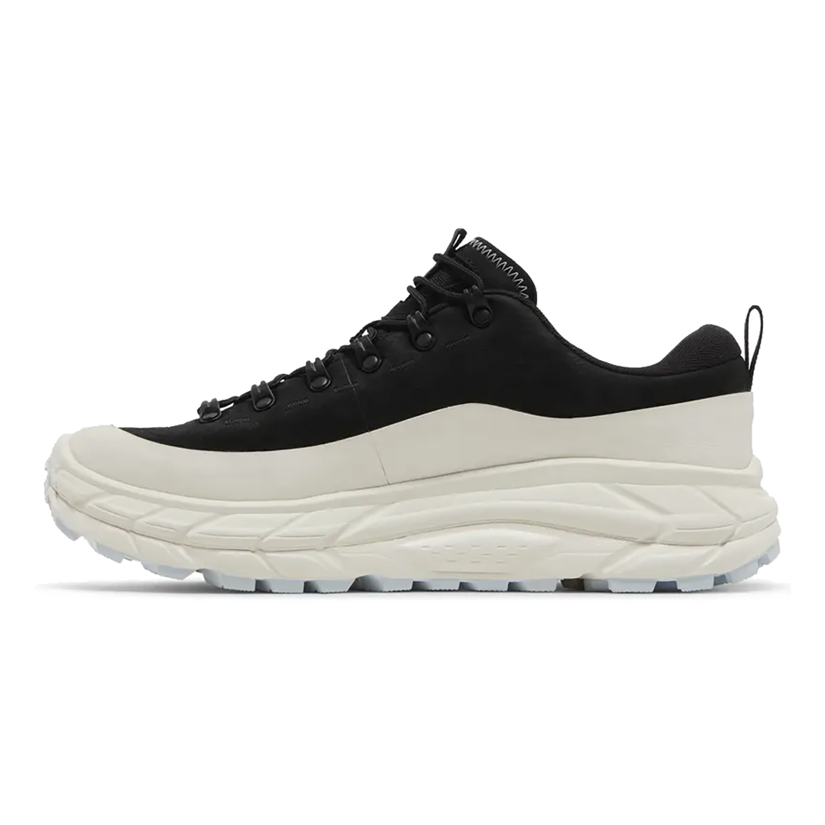 Hoka TOR Summit 2 HC — Snow White - Black — Size D — Width 11.5 M / 12.5 W — Side View