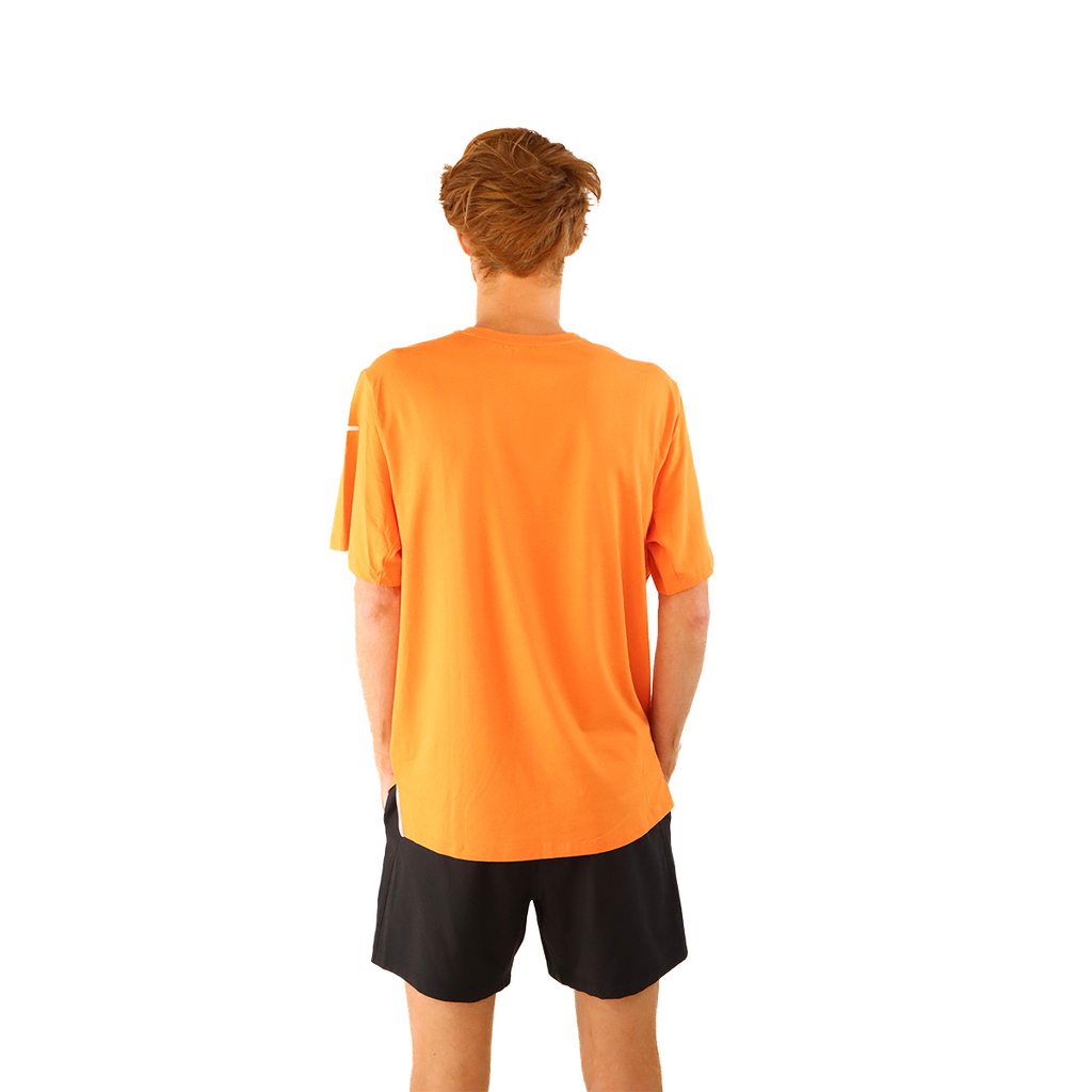 F2R Modal Jersey Shortsleeve Tee — Amber Glow — Size Small — Detail View