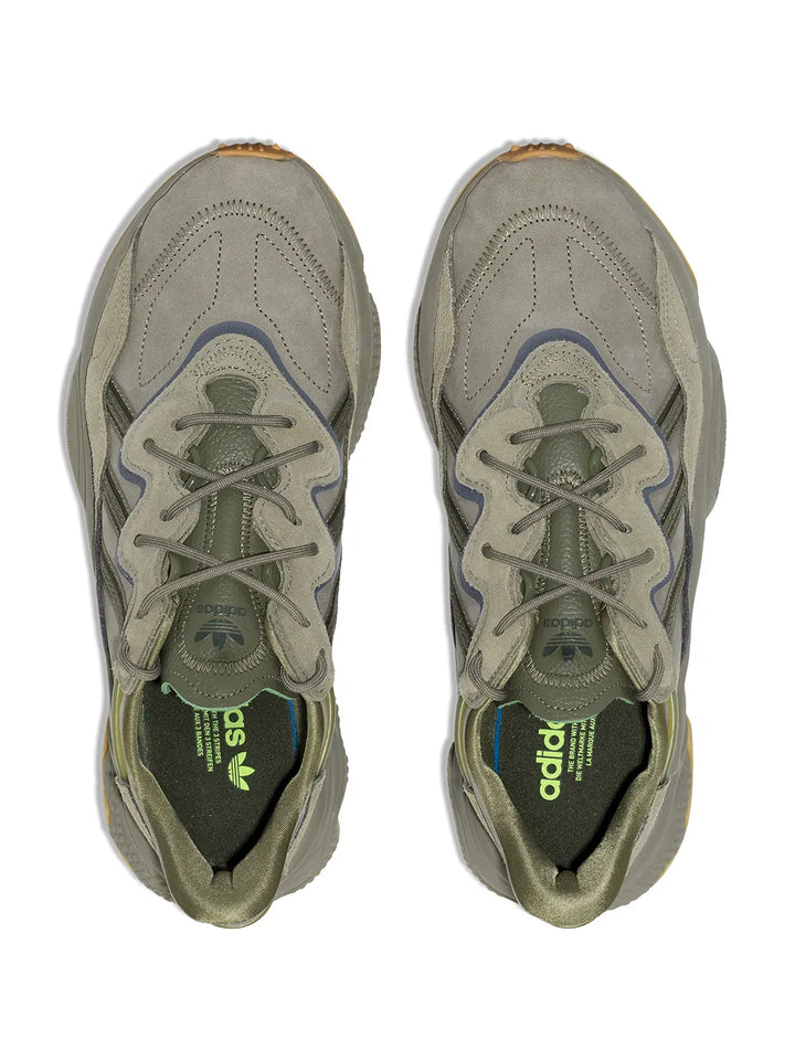 adidas Ozweego Sneakers — Sage Green — Size US M 4.5 - US W 6 — Top View