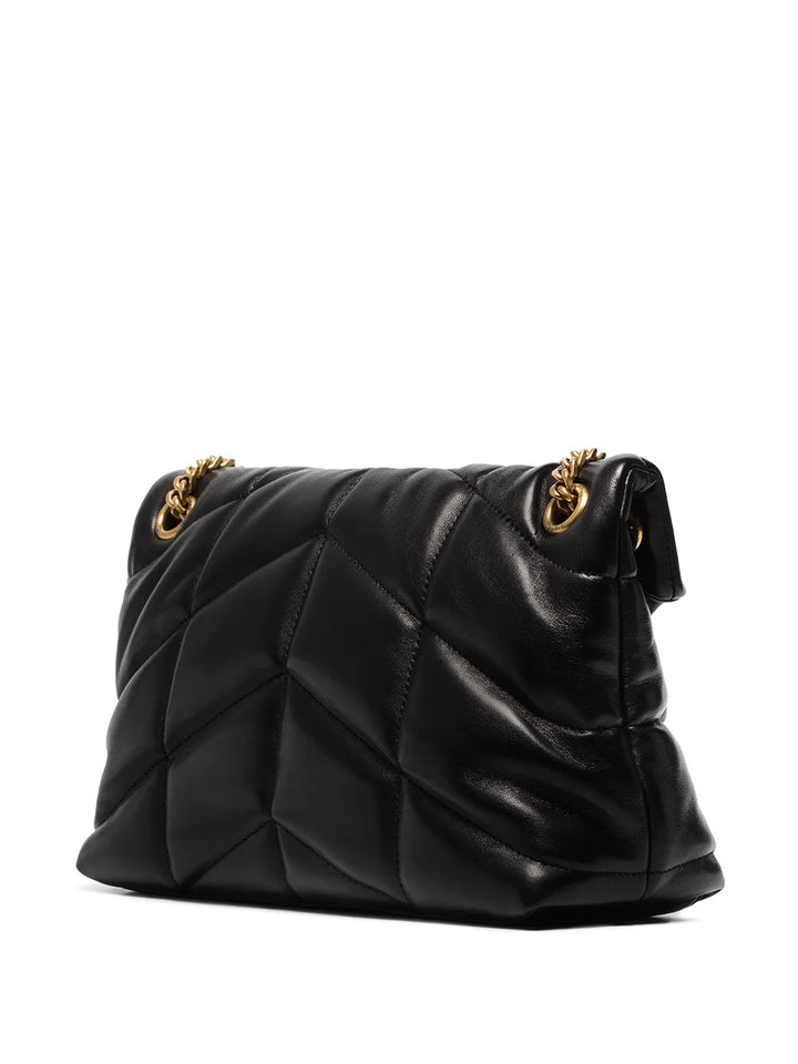 Saint Laurent Small Loulou Puffer Shoulder Bag — Same as shown — Size One Size — Back View