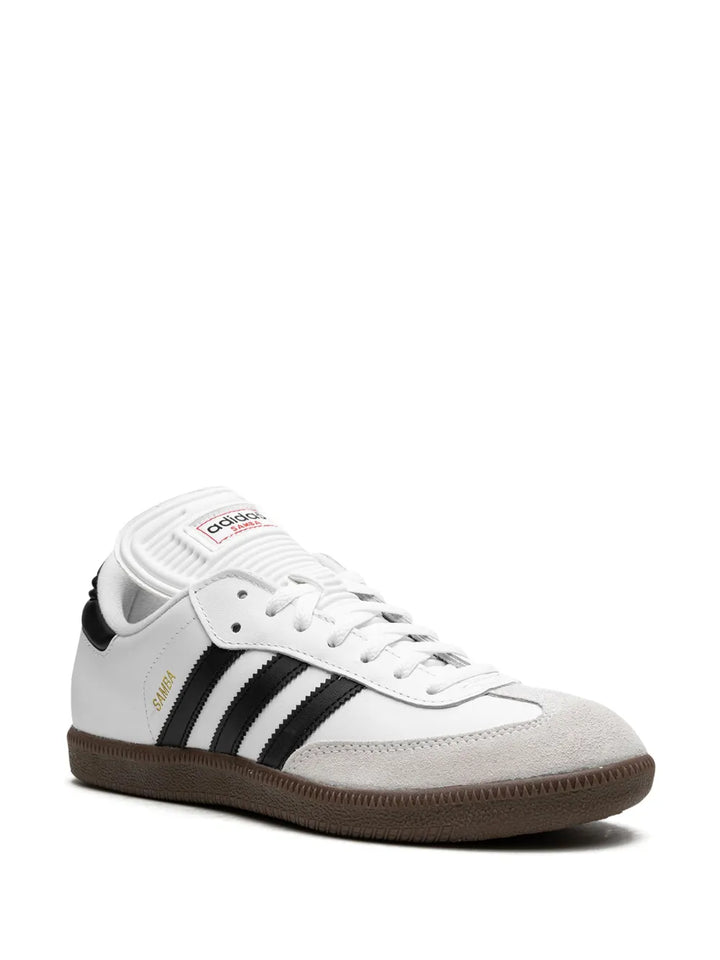 adidas Samba Classic White/Black Sneakers — White/Black — Size US M 8.5 - US W 10 — Side View