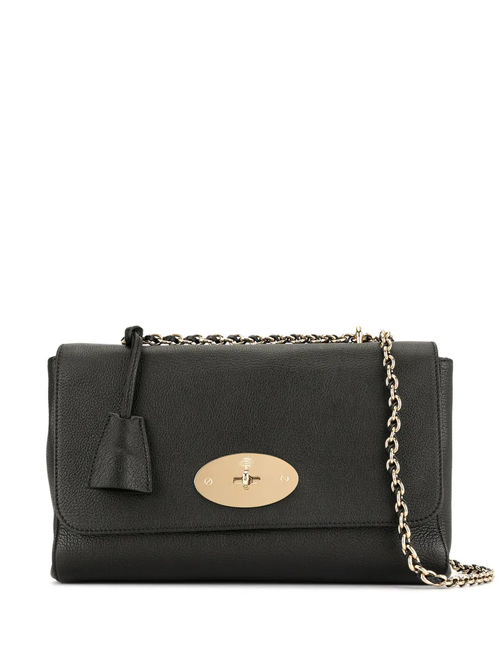 Mulberry Lily Leather Shoulder Bag — Same as shown — Size One Size — Front View