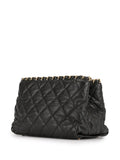 Chanel Pre Owned Small Quilted Chain Shoulder Bag — Same as shown — Size One Size — Back View