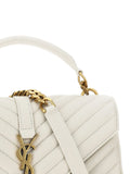 Saint Laurent Medium College Leather Cross Body Bag — Same as shown — Size One Size — Back View