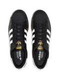 adidas Superstar Black/White Low-Top Sneakers — Same as shown — Size US M 4 - US W 5.5 — Top View