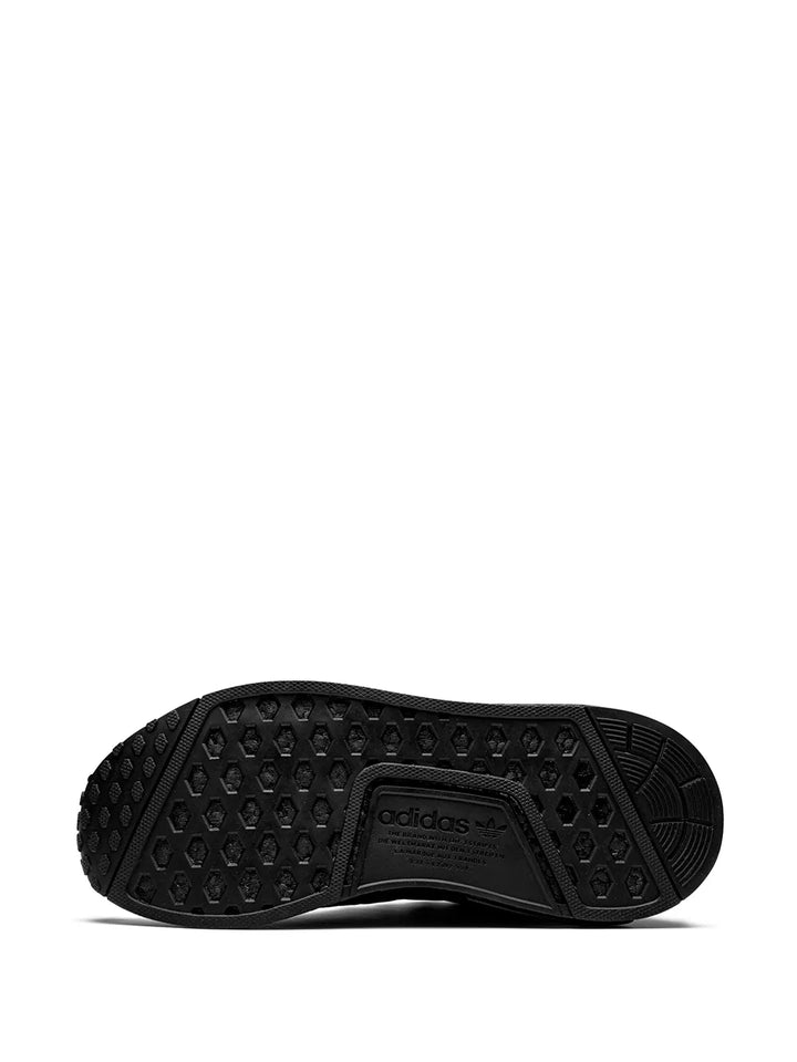 adidas Nmd R1 Triple Black Sneakers — Black — Size US M 4.5 - US W 6 — Top View