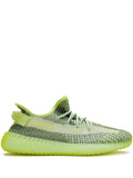 adidas Yeezy Boost 350 V2 Yeezreel Sneakers — Neon Green — Size US M 7.5 - US W 9 — Front View
