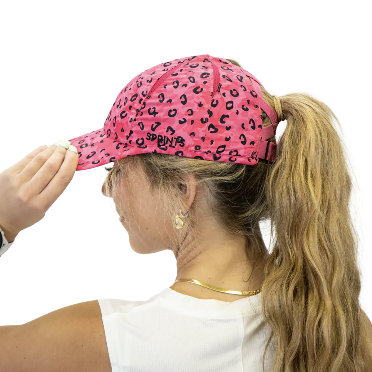 Sprints Ponytail OG Hats — Pickle Peeps — Size One Size — Side View