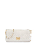 Miu Miu Miu Crystal Matelasse Shoulder Bag — Same as shown — Size One Size — Front View