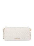 Miu Miu Miu Crystal Matelasse Shoulder Bag — Same as shown — Size One Size — Back View