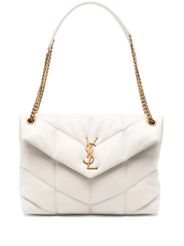 Saint Laurent Medium Loulou Puffer Shoulder Bag — Same as shown — Size One Size — Front View
