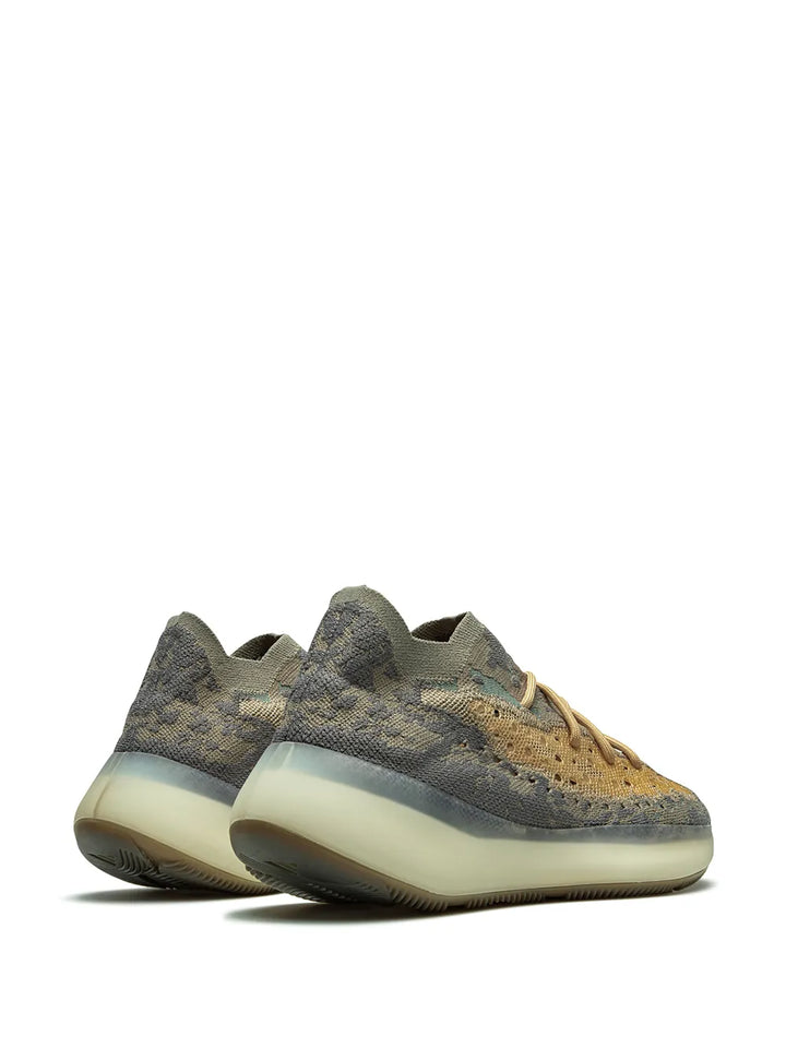 adidas Yeezy Boost 380 Mist Sneakers — Mist Grey — Size US M 8.5 - US W 10 — Back View