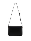 Saint Laurent Monogram Leather Shoulder Bag — Same as shown — Size One Size — Side View
