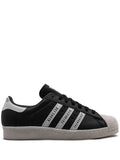 adidas Superstar 80S Human Made Black Sneakers — Black/White — Size US M 4 - US W 5.5 — Front View