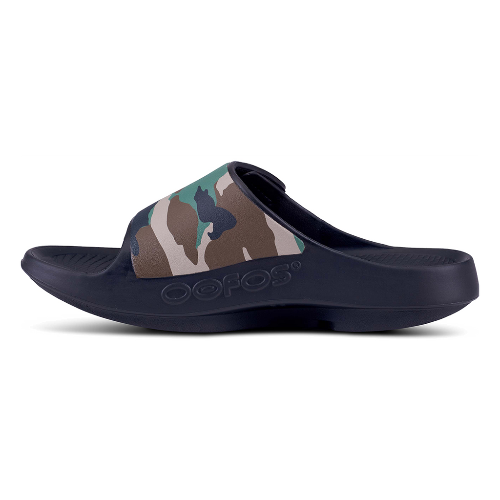 Oofos OOahh Sport Flex — Matte Black — Size D — Width 4 M / 6 W — Alternate View 33