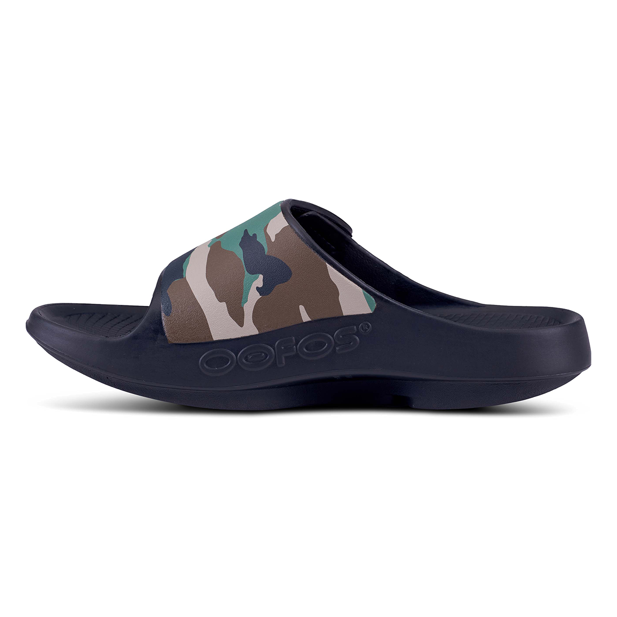 Oofos OOahh Sport Flex — Matte Black — Size D — Width 4 M / 6 W — Alternate View 33
