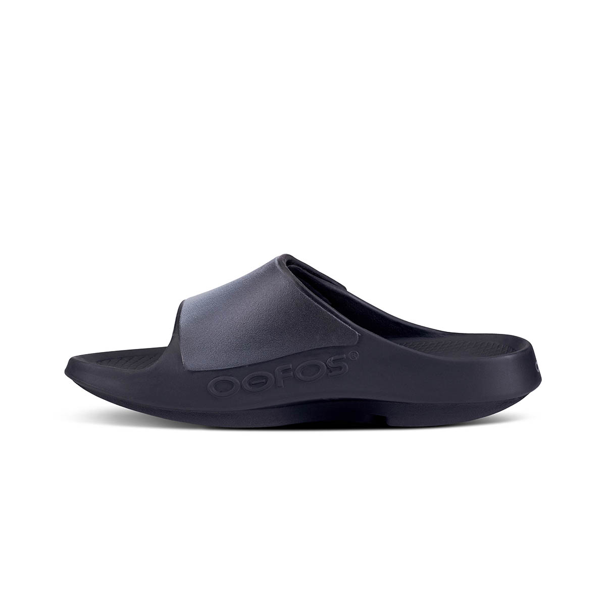 Oofos OOahh Sport Flex — Matte Black — Size D — Width 4 M / 6 W — Alternate View 11