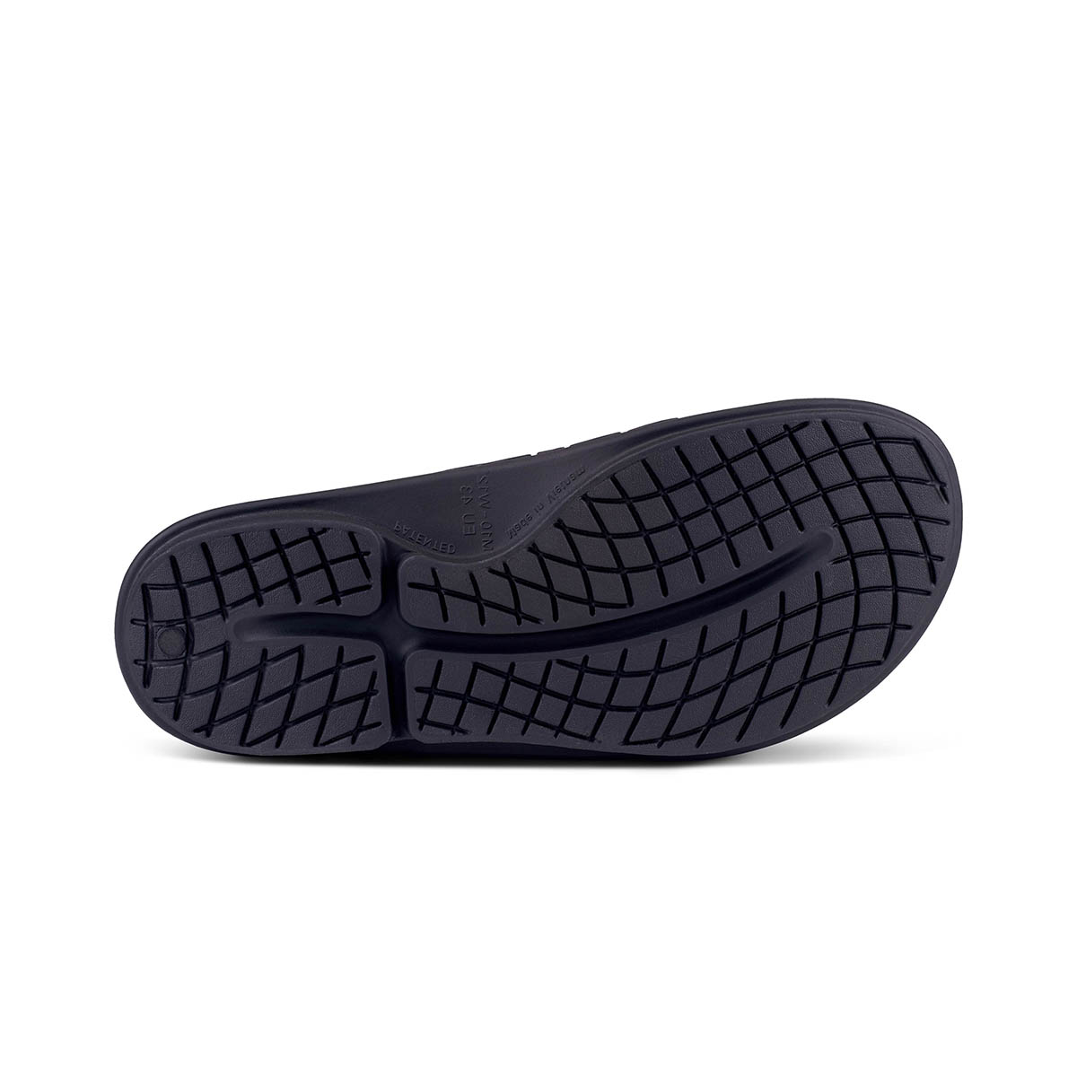 Oofos OOahh Sport Flex — Matte Black — Size D — Width 4 M / 6 W — Alternate View 13