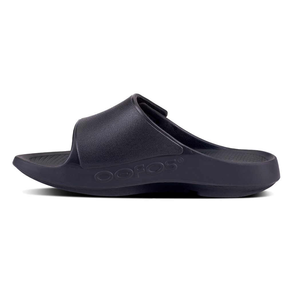 Oofos OOahh Sport Flex — Matte Black — Size D — Width 4 M / 6 W — Alternate View 41