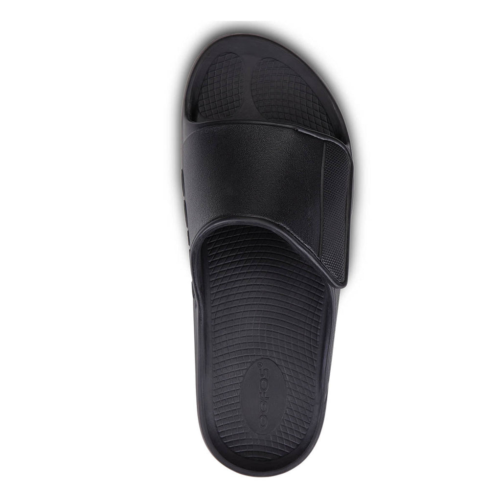 Oofos OOahh Sport Flex — Matte Black — Size D — Width 4 M / 6 W — Alternate View 8