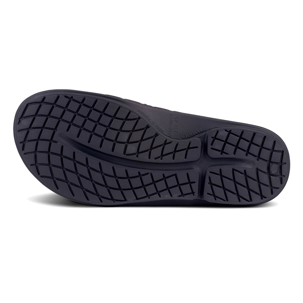 Oofos OOahh Sport Flex — Matte Black — Size D — Width 4 M / 6 W — Alternate View 43