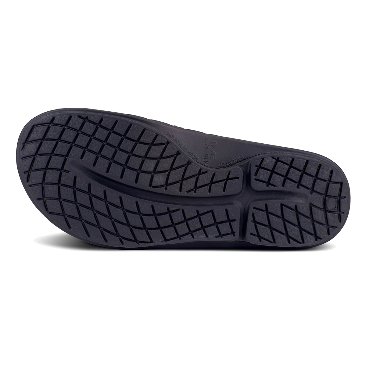 Oofos OOahh Sport Flex — Matte Black — Size D — Width 4 M / 6 W — Alternate View 43