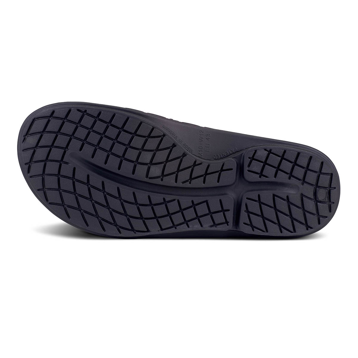 Oofos OOahh Sport Flex — Matte Black — Size D — Width 4 M / 6 W — Alternate View 9