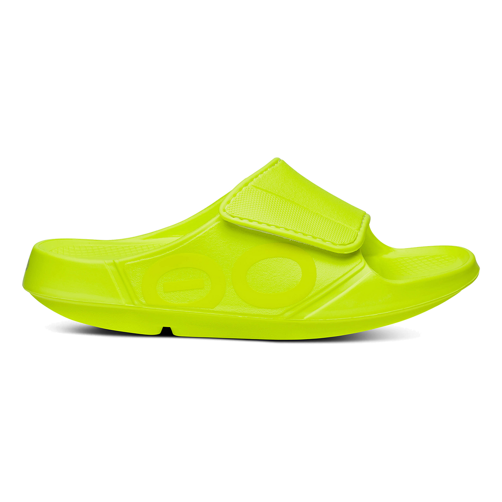 Oofos OOahh Sport Flex — Matte Black — Size D — Width 4 M / 6 W — Alternate View 44