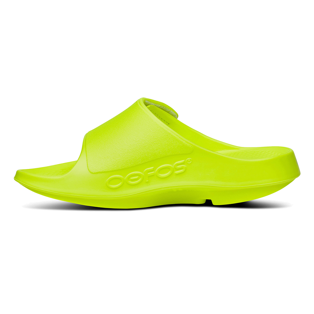 Oofos OOahh Sport Flex — Matte Black — Size D — Width 4 M / 6 W — Alternate View 45