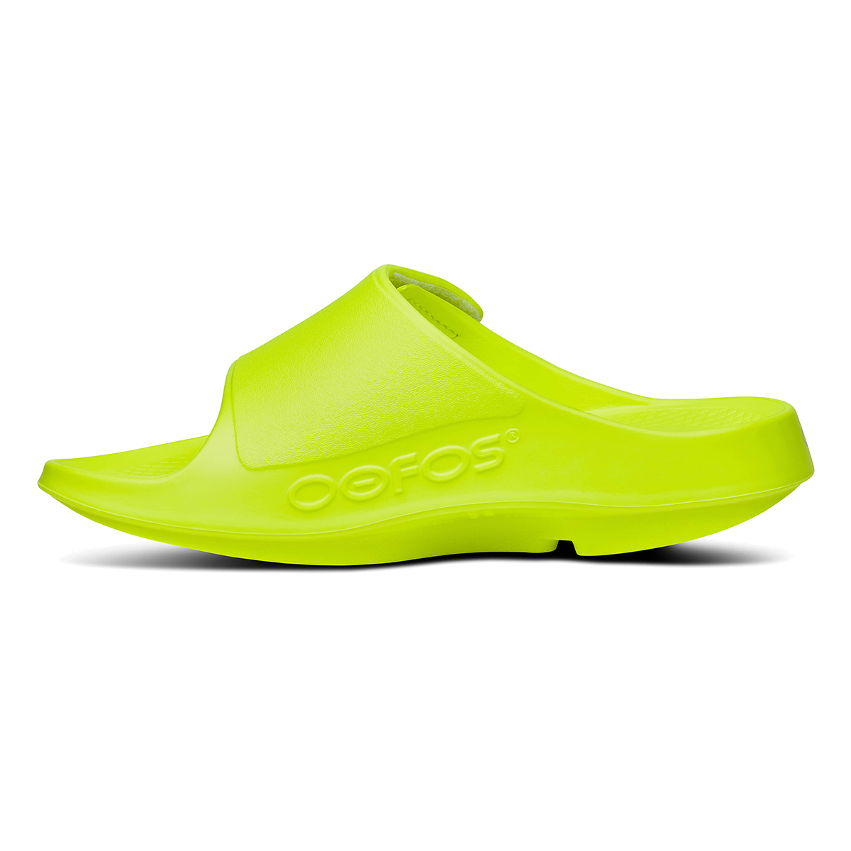 Oofos OOahh Sport Flex — Matte Black — Size D — Width 4 M / 6 W — Alternate View 45