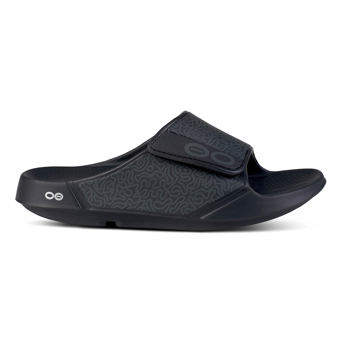 Oofos OOahh Sport Flex Ltd — Black Camo — Size D — Width 7 M / 9 W — Alternate View 18