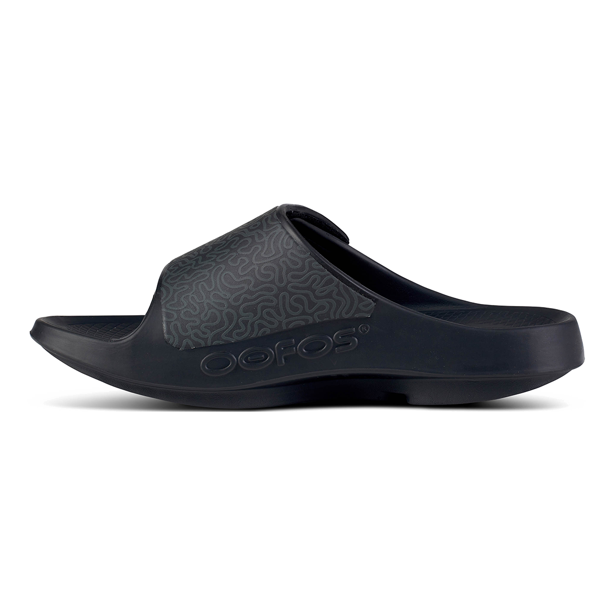 Oofos OOahh Sport Flex Ltd — Black Camo — Size D — Width 7 M / 9 W — Alternate View 19