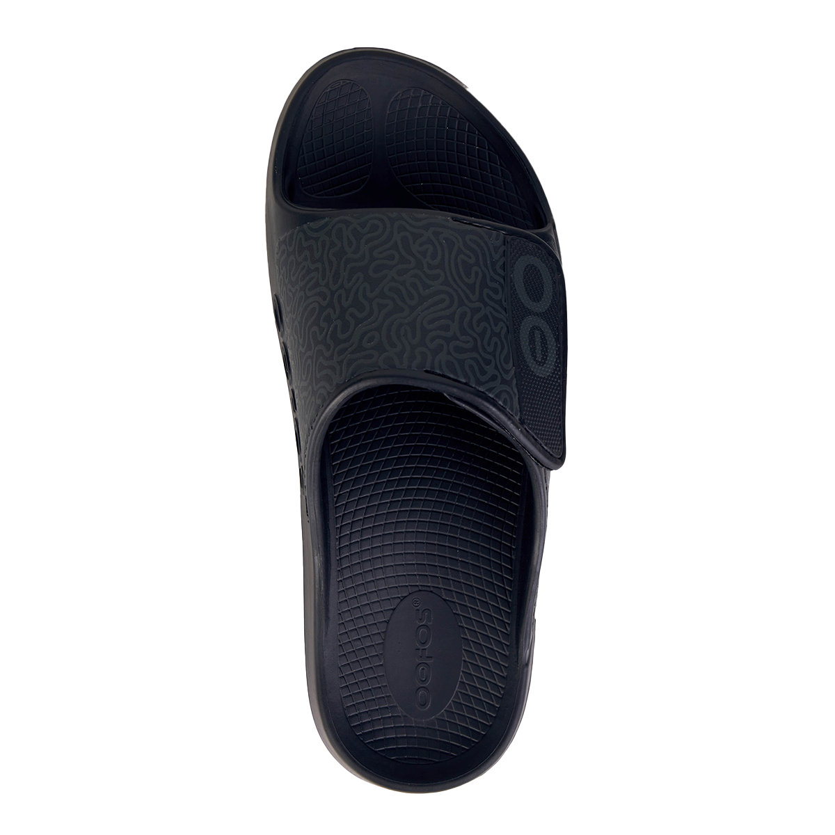 Oofos OOahh Sport Flex Ltd — Black Camo — Size D — Width 7 M / 9 W — Alternate View 20