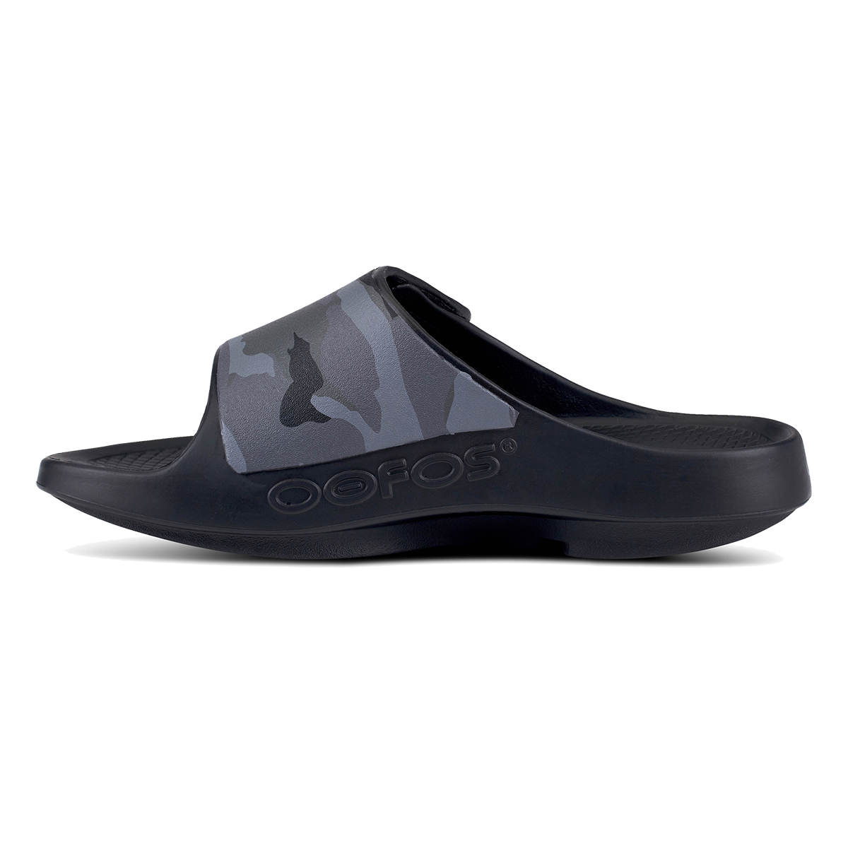 Oofos OOahh Sport Flex Ltd — Black Camo — Size D — Width 7 M / 9 W — Alternate View 15