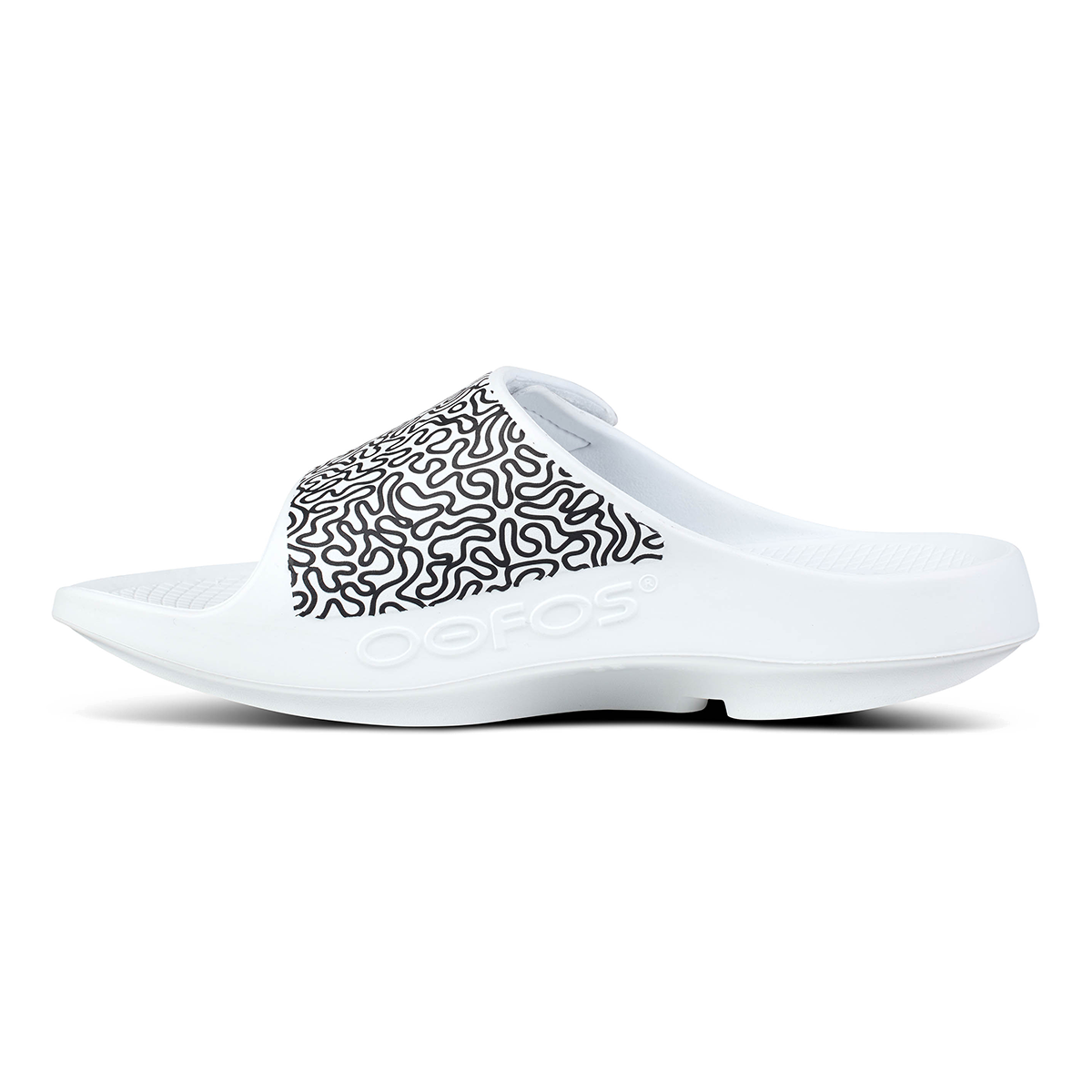 Oofos OOahh Sport Flex Ltd — Black Camo — Size D — Width 7 M / 9 W — Alternate View 23