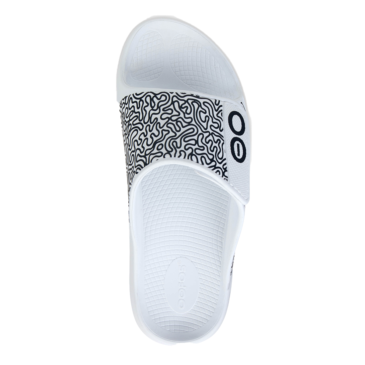 Oofos OOahh Sport Flex Ltd — Black Camo — Size D — Width 7 M / 9 W — Alternate View 24