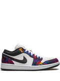 Air Jordan 1 Low Se Nothing But Net Sneakers — White/Dark — Size US M 11.5 - US W 13 — Front View