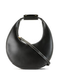 Staud Mini Moon Leather Shoulder Bag — Same as shown — Size One Size — Front View