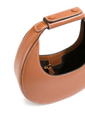 Staud Moon Small Leather Shoulder Bag — Same as shown — Size One Size — Detail View