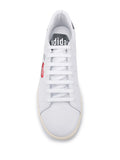 adidas X Human Made Stan Smith Sneakers — White/Black/Red — Size US M 11.5 - US W 13 — Top View