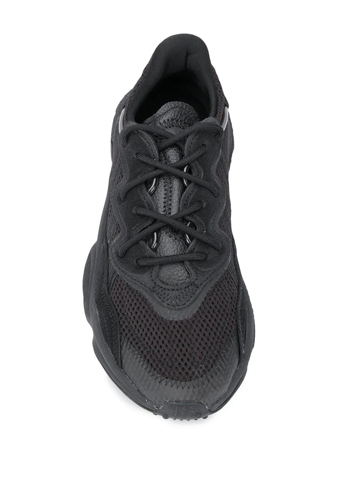 adidas Low-Top Chunky Trainers — Black — Size US M 10 - US W 11.5 — Top View