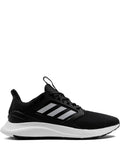 adidas Energy Falcon X Sneakers — Core Black/Cloud White/Grey — Size US M 10.5 - US W 12 — Front View
