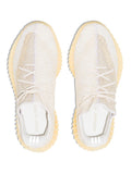 adidas Yeezy Boost 350 V2 Natural Sneakers — Beige — Size US M 5.5 - US W 7 — Top View