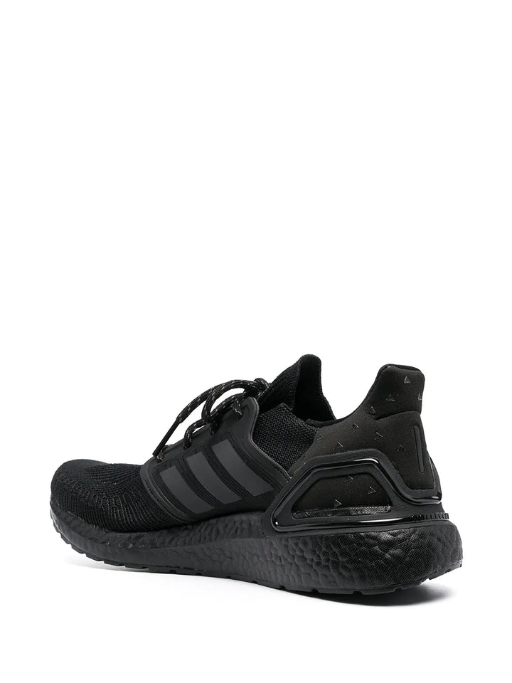 adidas X Pharrell Williams Ultraboost 20 Low-Top Sneakers — Black — Size US M 10 - US W 11.5 — Back View